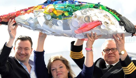 DFDS Launches the 2016 Marine Wildlife Mini Cruise Season with a Beach Clean Creation