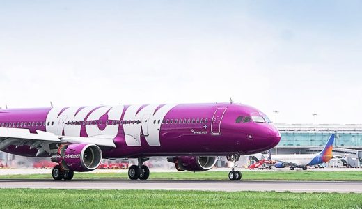 WOW air Flights Across the Atlantic Take Off from London Stansted