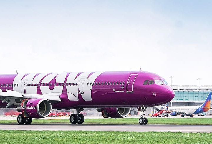 WOW air Flights Across the Atlantic Take Off from London Stansted