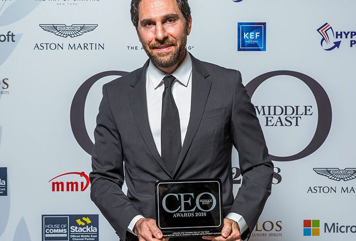 Haitham Mattar Named “Leisure And Tourism CEO Of The Year” At The Prestigious CEO Middle East Awards 2018