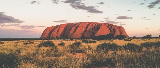 Uluru, one of Tourism NT's key draws, and a key part of StudentUniverse and Tourism NT's DMA's 2020 campaign brief