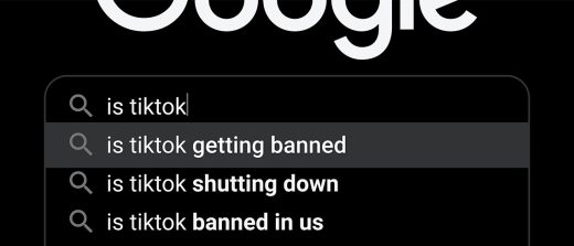 A short list of common search trends around TikTok's ban in the United States