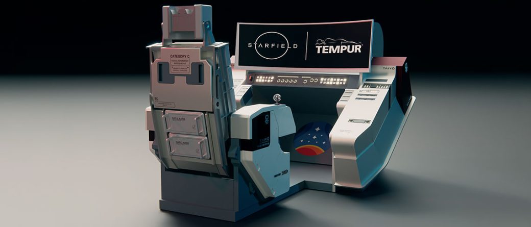 TEMPUR And Xbox Create The Ultimate Gaming Chair To Mark Launch Of The New Starfield Game RoosterPR