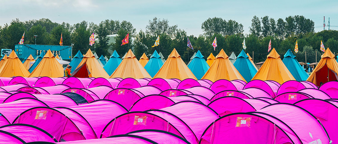 Tempur Eat, Sleep, Rave, Repeat: Tips for Getting the Best Rest at a Festival RoosterPR