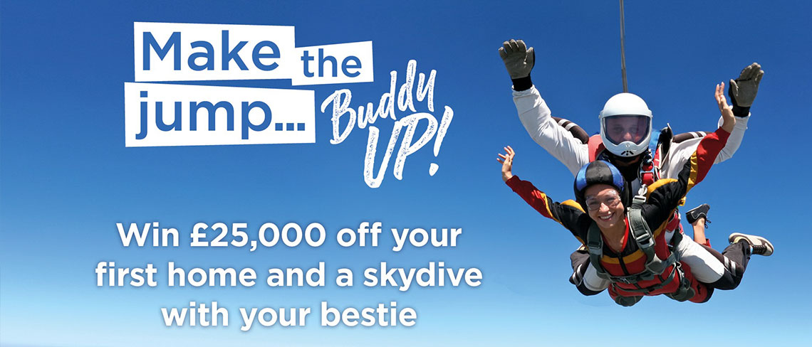 Fairview New Homes Property Developer Challenges First-time Buyers to “Buddy Up” and Skydive for £25,000 RoosterPR